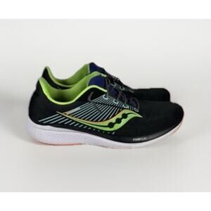 Saucony Guide 14‎ Men's Running Shoes Black Blue Orange US 9.5 Used
